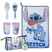 Vue de face de la trousse de toilette Disney Stitch CERDÁ avec design coloré et dimensions 23x15x8 cm