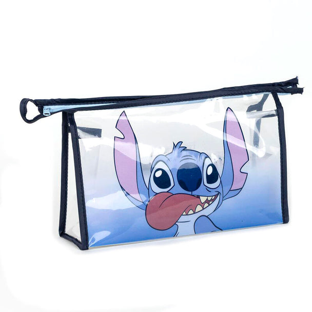 Photo de la trousse ouverte montrant les compartiments intérieurs spacieux et pratiques