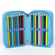Packaging officiel CERDÁ de la trousse Stitch Disney avec étiquette visible