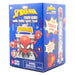 Vue d'ensemble de la figurine Spiderman Tower Hero avec accessoires Marvel