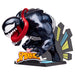 Photo de la figurine Spider-Man avec éclairage mettant en valeur les reliefs