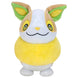 Peluche Pokémon Yamper 20cm vue de face avec ses couleurs vives et son expression joyeuse