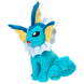 Photo de profil côté gauche de la peluche Vaporeon mettant en valeur sa texture douce