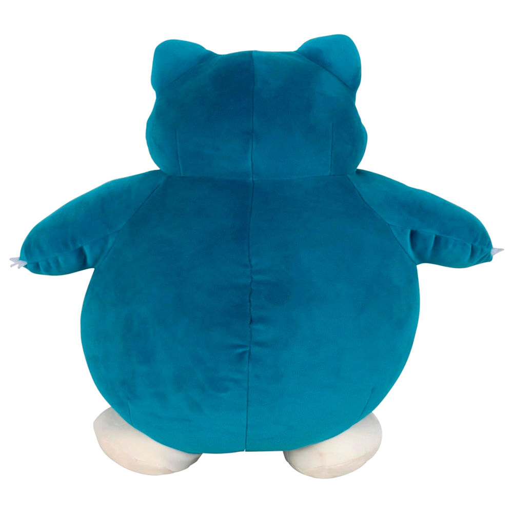 Vue d'ensemble de la peluche Pokémon Ronflex avec fond neutre mettant en valeur le produit