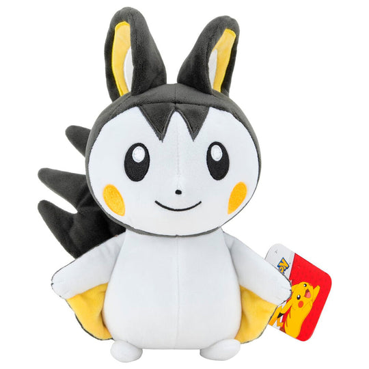 Emballage officiel JAZWARES de la peluche Pokémon Emolga, prêt à offrir