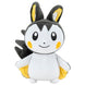 Peluche Emolga Pokémon 20cm vue de face avec détails des yeux et des ailes