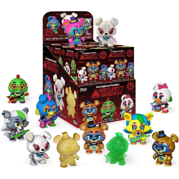Figurine Mystery Mini de Freddy Fazbear issue de Friday Night at Freddy's Security Breach en gros plan
