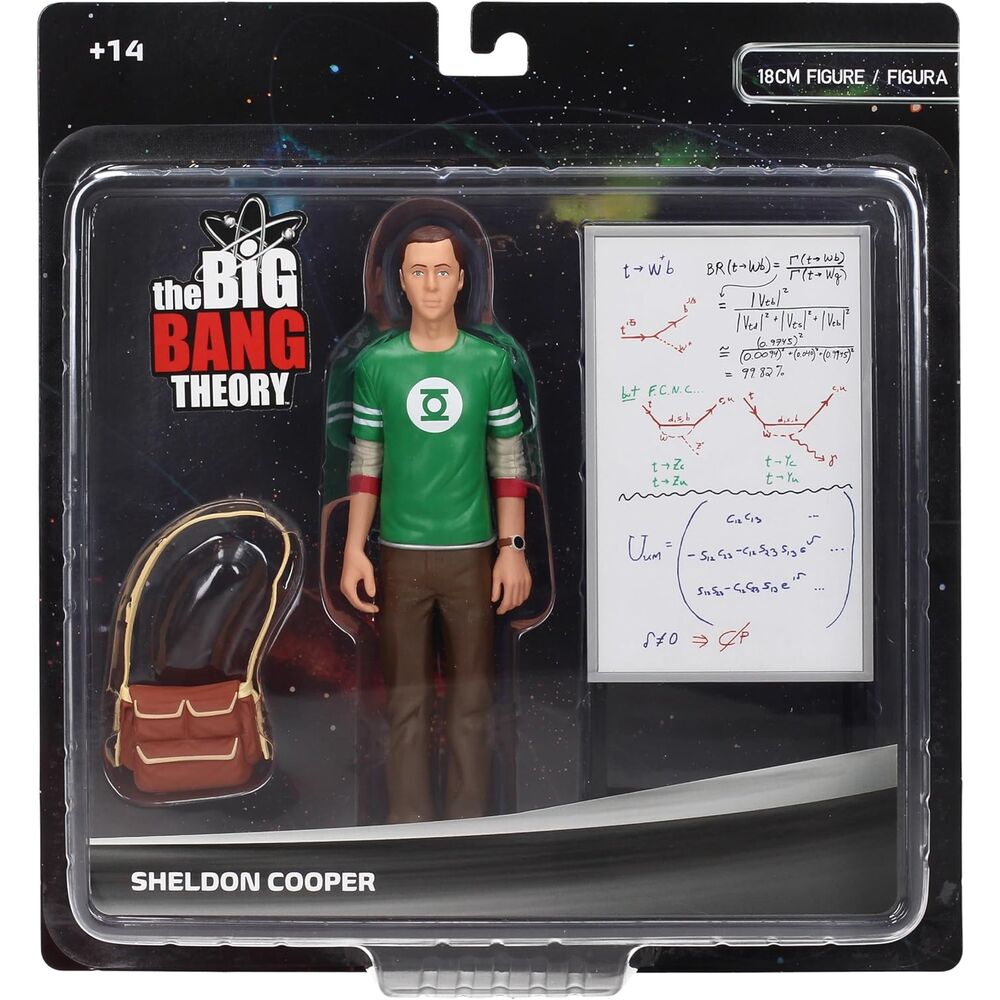 Figurine Sheldon Cooper The Big Bang Theory avec boîte d'origine SD TOYS