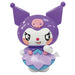 Ensemble de figurines Hello Kitty et Kuromi COMANSI 6 cm présentées sur fond blanc