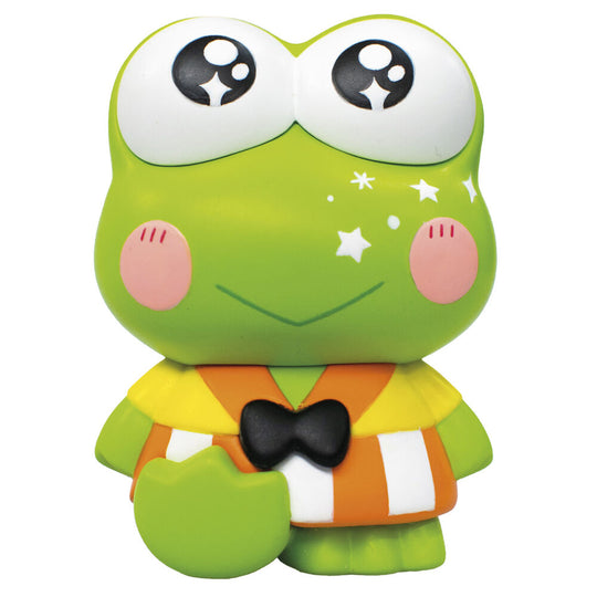 Vue rapprochée des détails des figurines Hello Kitty et Kuromi COMANSI 6 cm mettant en valeur la finition