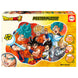 Puzzle Dragon Ball 250 pièces assemblé en poster 100x70cm avec forme extérieure spéciale EDUCA BORRAS
