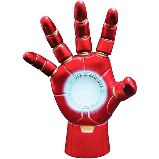 Statue Iron Man Heroic Hands 25cm vue de face avec détails métalliques brillants