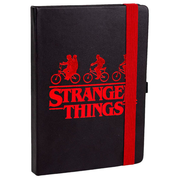 Couverture du cahier A5 Stranger Things par CERDÁ avec design officiel de la série