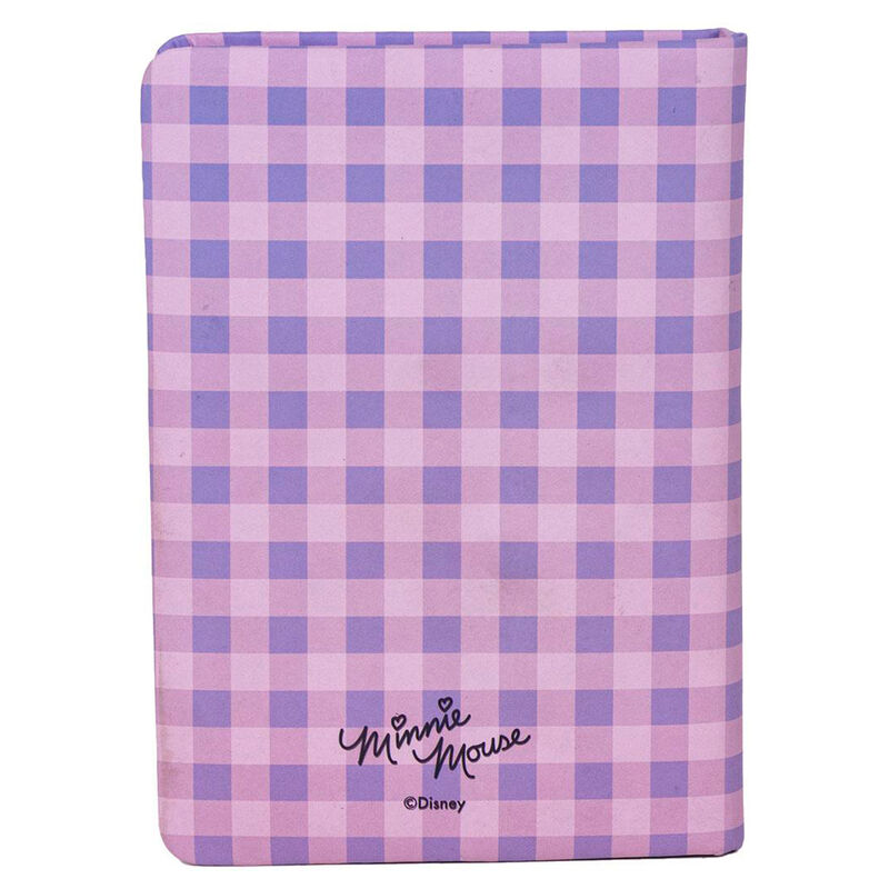 Vue détaillée des pages intérieures du cahier Disney Minnie CERDÁ, montrant la qualité du papier et la reliure solide