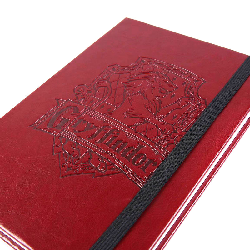 Pages intérieures blanches du cahier A5 Harry Potter Gryffindor prêtes à être utilisées