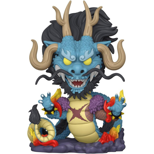 Figurine POP Kaido en forme de dragon, vue de face, haute de 25 cm, édition exclusive FUNKO One Piece