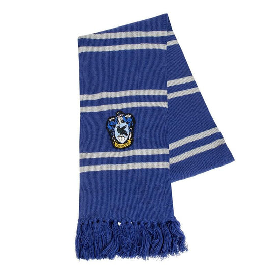 Écharpe officielle Ravenclaw Harry Potter CERDÁ en bleu et bronze, taille unique, parfaite pour les fans de la maison Ravenclaw.