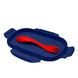Lunch box Spiderman Marvel rouge et bleu avec logo officiel, dimensions 22x16x7 cm, idéale pour enfants