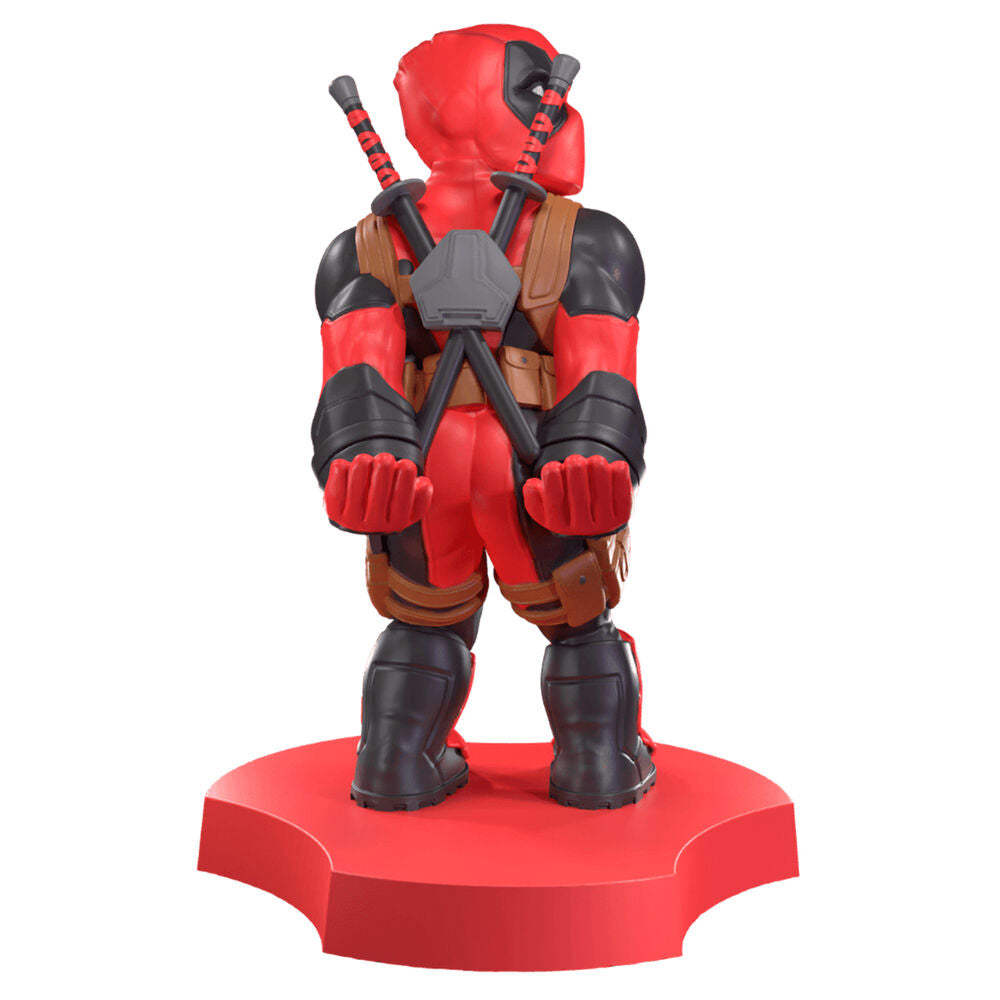 Écouteurs sans fil Marvel Deadpool posés sur surface noire mettant en avant leur design ergonomique
