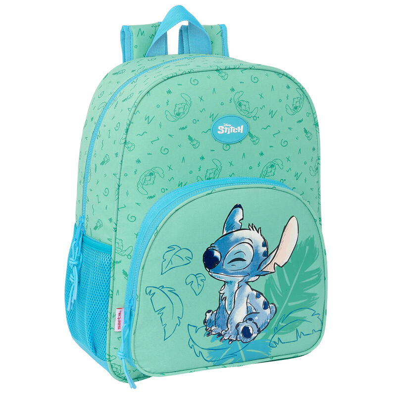 Sac à dos Disney Stitch Aloha 42cm avec motif coloré et logo SAFTA visible