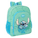 Sac à dos Disney Stitch Aloha 38 cm avec design coloré et poches latérales visibles