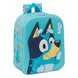 Sac à dos 3D Bluey 27 cm de marque SAFTA avec compartiment principal zippé et design coloré