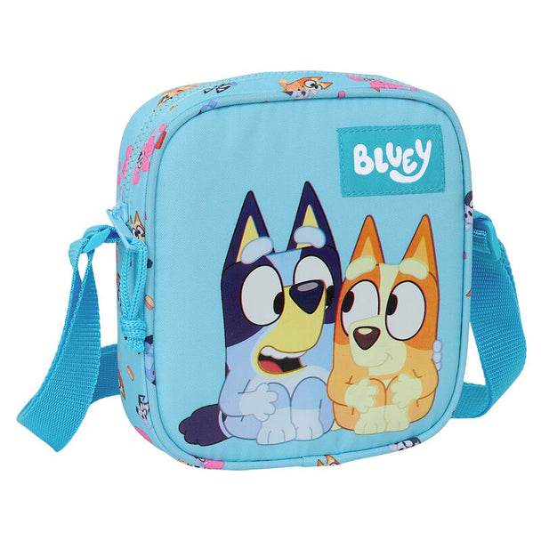 Sac à bandoulière Bluey SAFTA vue de face avec sangle réglable et design compact