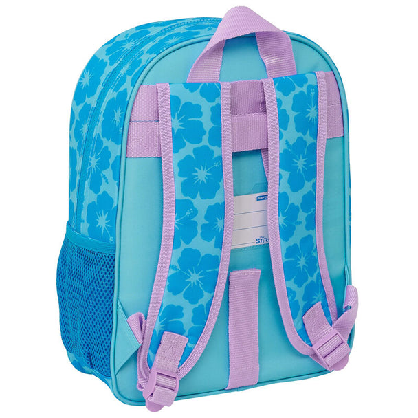 Détail des bretelles ergonomiques et rembourrées du sac à dos Stitch adaptable trolley