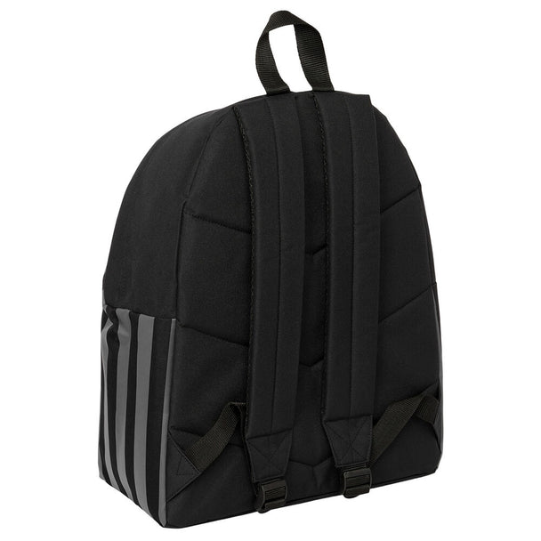 Détail des bretelles rembourrées et du dos ergonomique du sac à dos Wednesday SAFTA pour un confort optimal.