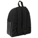Détail des bretelles rembourrées et du dos ergonomique du sac à dos Wednesday SAFTA pour un confort optimal.