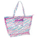 Sac de plage Barbie SAFTA coloré avec motif estival, dimensions 54x17x35cm