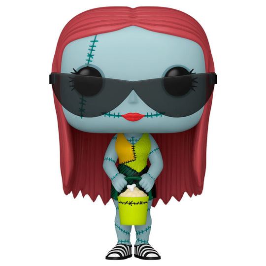 Détail de la figurine Funko POP Sally avec ses couleurs vives et son expression caractéristique