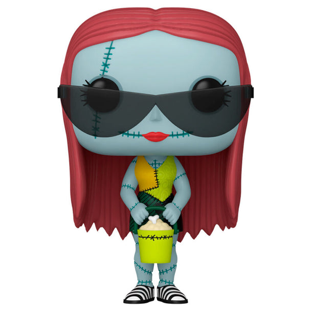 Détail de la figurine Funko POP Sally avec ses couleurs vives et son expression caractéristique