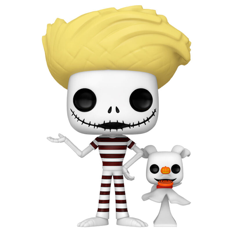 Figurine Funko POP Jack Skellington en vinyle de 9cm avec détails précis dans sa boîte cadeau officielle Disney.