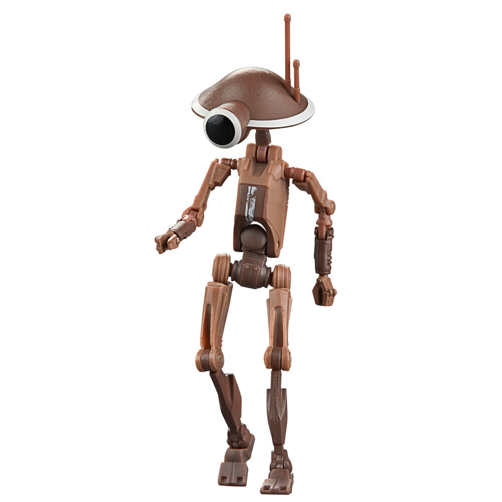 Packaging blister transparent montrant les trois figurines Star Wars