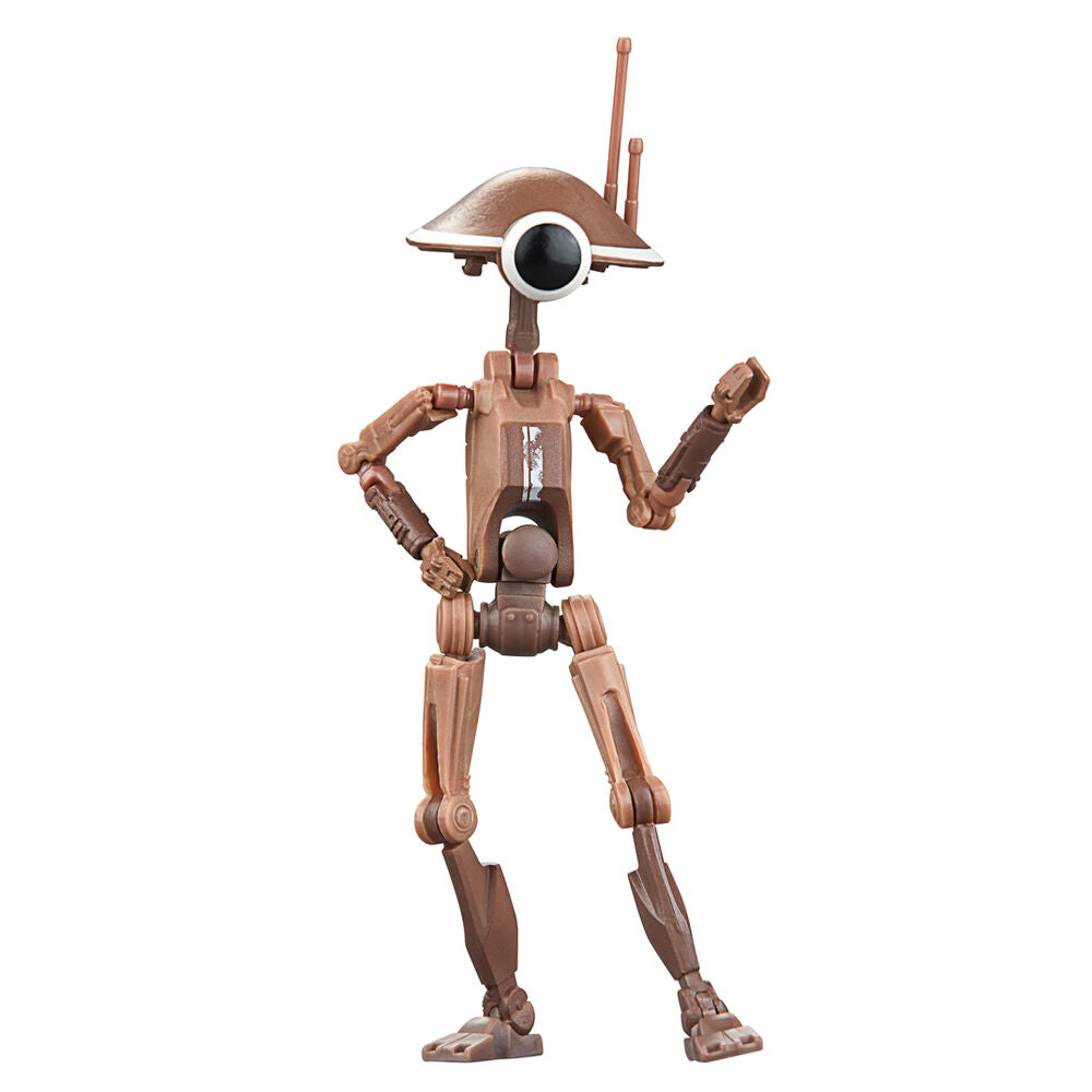 Figurine R5-D4 tenue en main pour montrer l'échelle 15cm