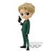 Figurine Loid Forger de Spy X Family version Q Posket vue de face avec détails précis.