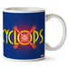 Profil du mug Cyclops X-Men avec détails du design et dimensions visibles
