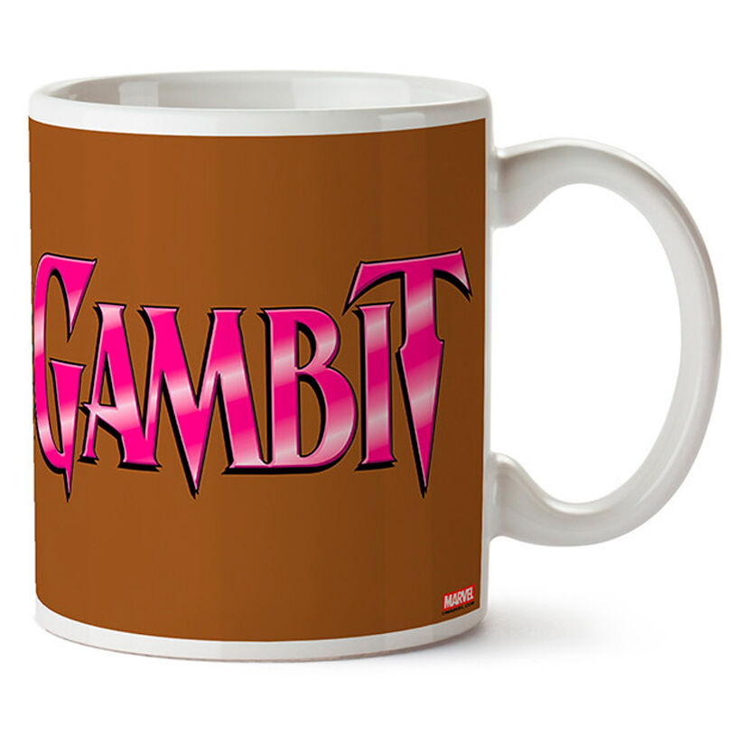 Mug en céramique Marvel X-Men Gambit avec illustration couleur du personnage sur fond blanc