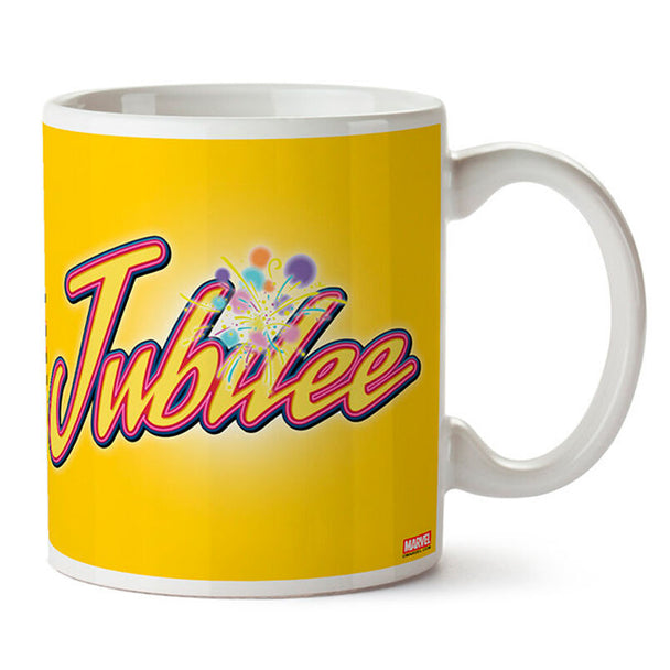 Photo détaillée du mug SEMIC STUDIO Marvel X-Men Jubilee montrant la forme et la taille compacte du produit