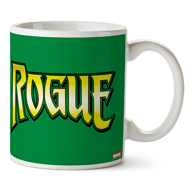 Mug en céramique Marvel X-Men Rogue avec illustration détaillée de Rogue, dimensions 8,5x10x12,5cm