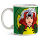 Vue latérale du mug Marvel Rogue par SEMIC STUDIO montrant le design coloré et la finition brillante
