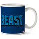 Mug en céramique Marvel X-Men Beast vu de face avec design détaillé du personnage