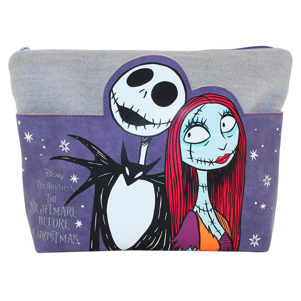 Trousse de toilette CERDÁ à l'effigie de Nightmare Before Christmas avec design coloré et fermeture zippée