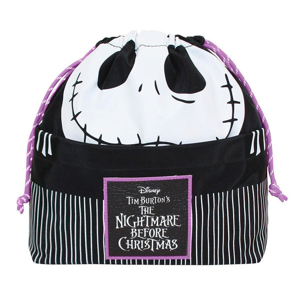 Trousse de maquillage CERDÁ avec design Nightmare Before Christmas, vue de face sur fond blanc.