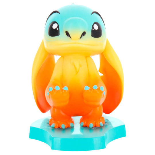 Mini cable guy Disney Stitch Sunset de 8x8x11cm, porte-écouteurs pratique et coloré signé EXQUISITE GAMING