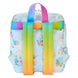 Intérieur du sac à dos Loungefly avec doublure imprimée du logo de la marque Care Bears Cousins