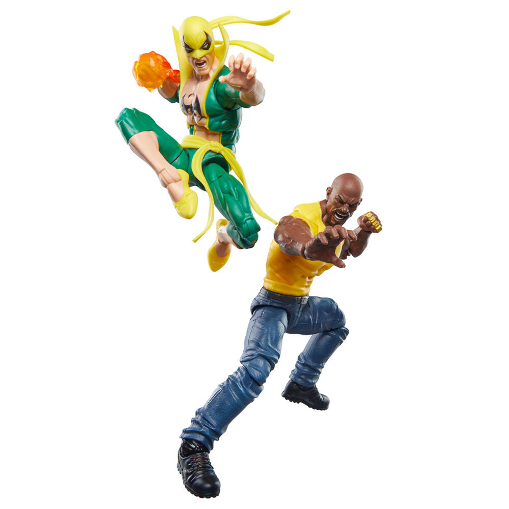 Détail des mains articulées de la figurine Luke Cage Marvel 15cm