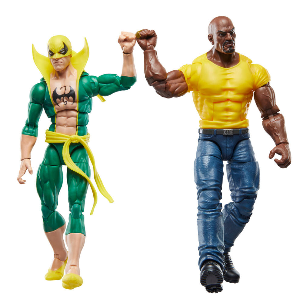 Emballage officiel HASBRO pour le pack Marvel 65 ans Iron Fist & Luke Cage