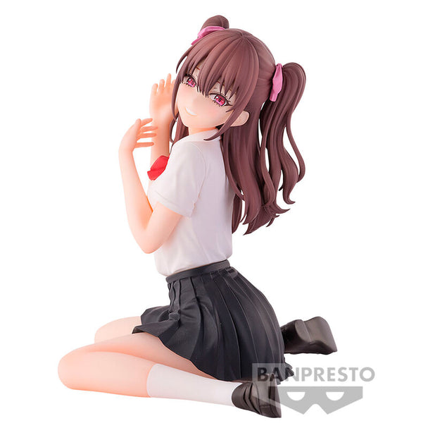 Figurine BANPRESTO Makari Tachibana en uniforme, vue de face, 10cm de hauteur